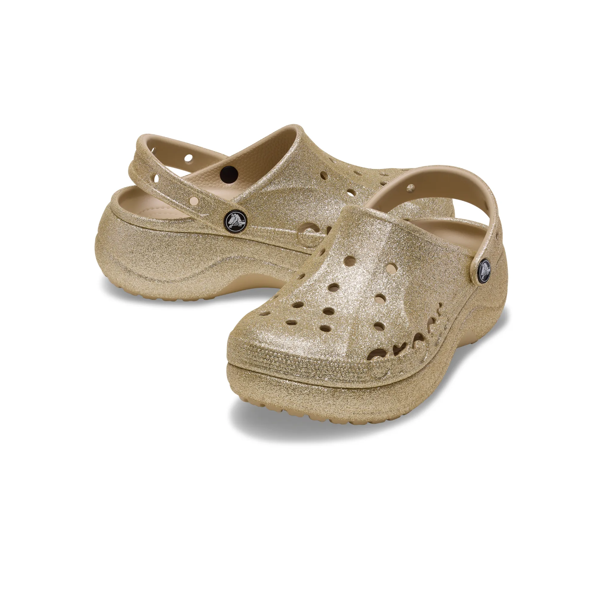 รองเท้าลำลองผู้หญิง BAYA PLATFORM GLITTER CLOG