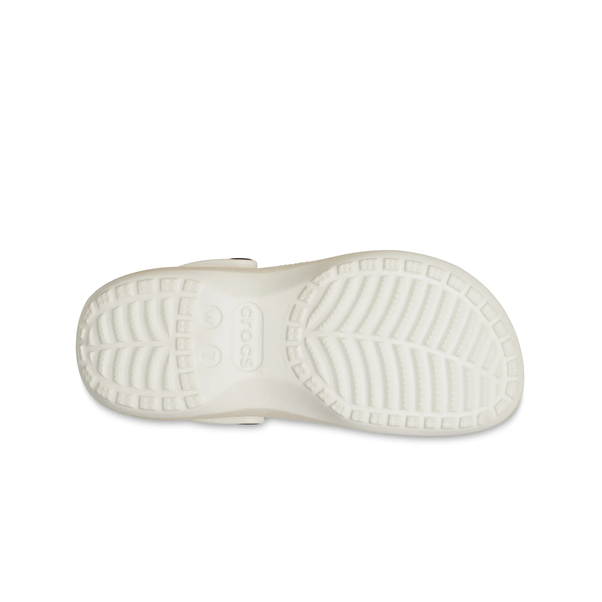 รองเท้าลำลองผู้หญิง CLASSIC PLATFORM GLITTER CLOG