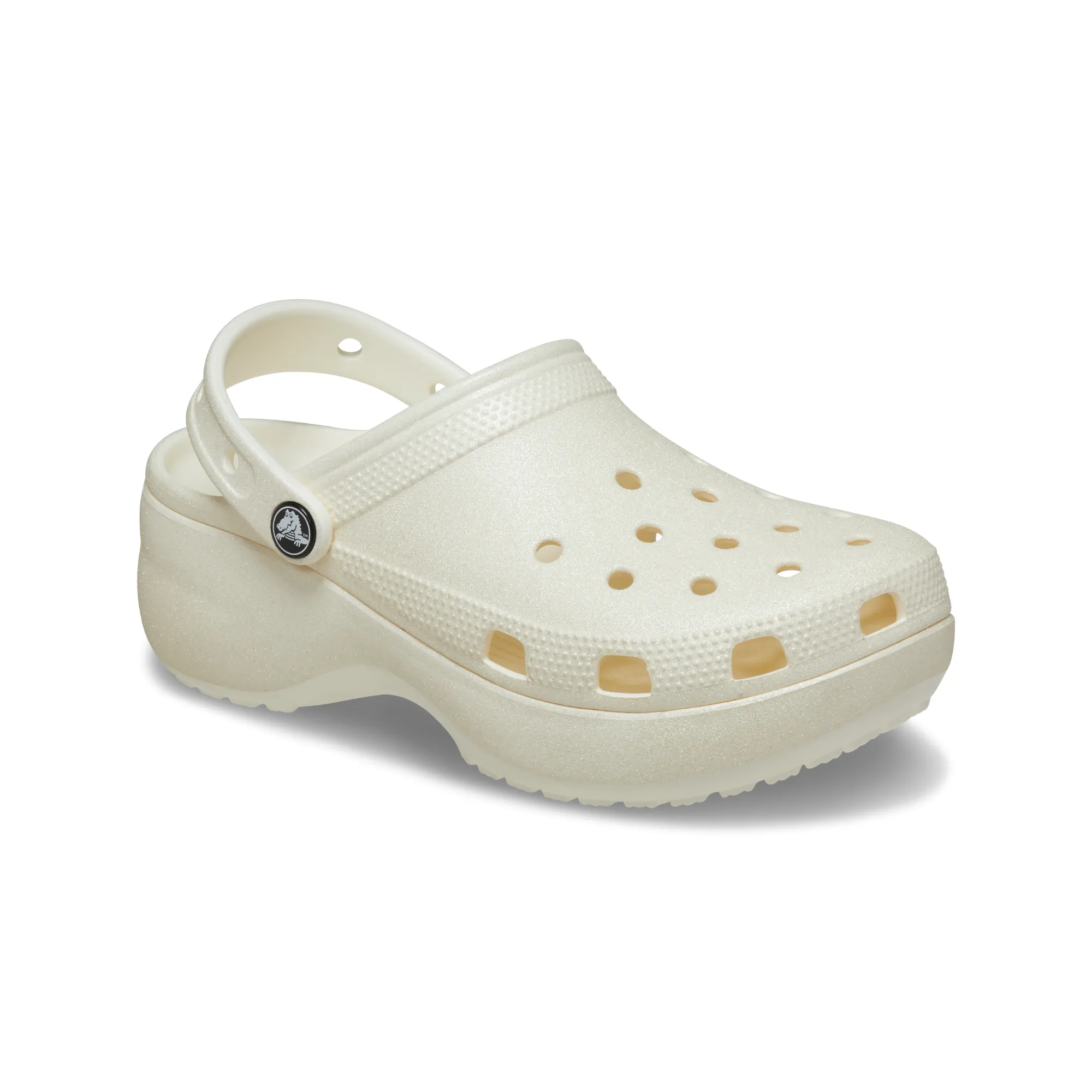 รองเท้าลำลองผู้หญิง CLASSIC PLATFORM GLITTER CLOG