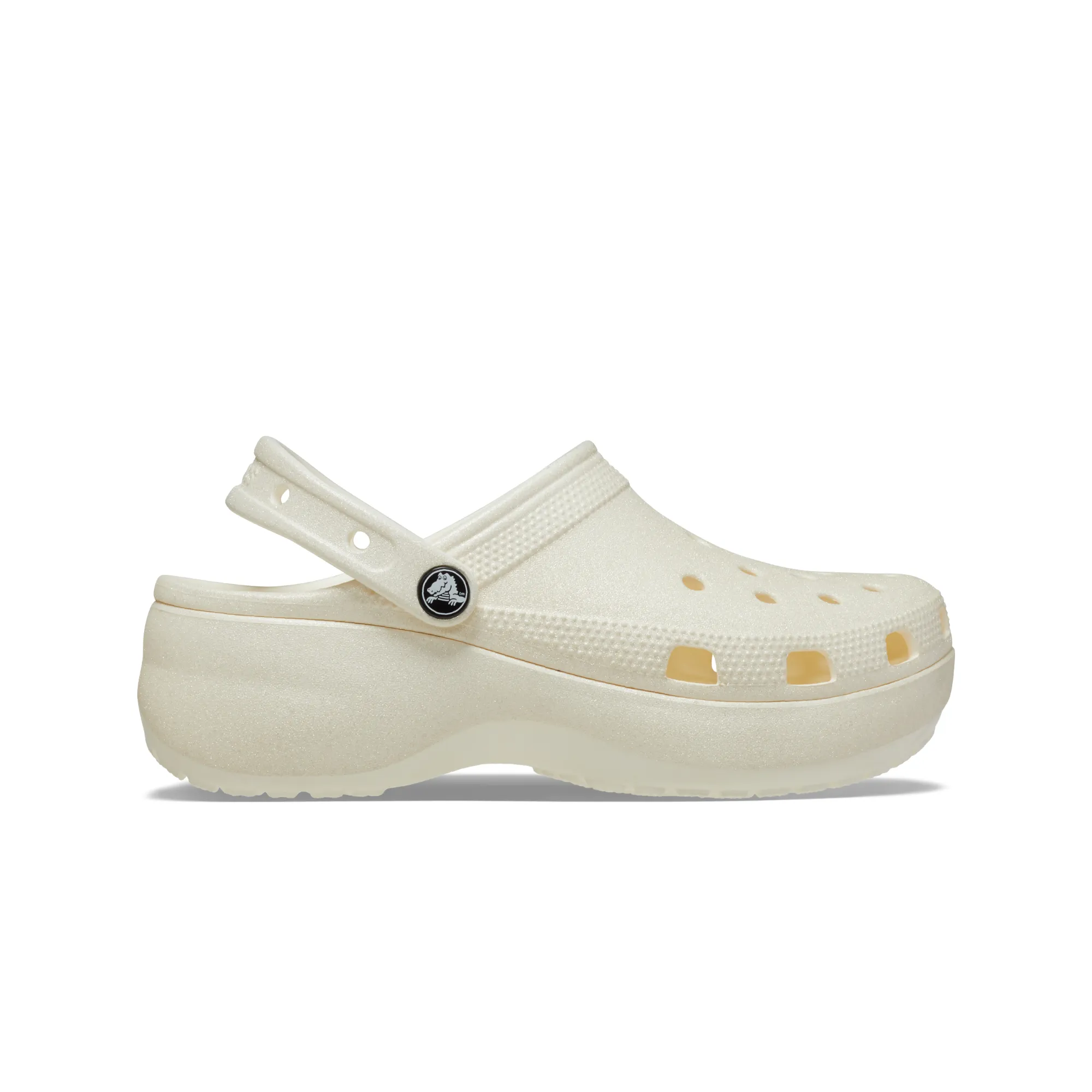 รองเท้าลำลองผู้หญิง CLASSIC PLATFORM GLITTER CLOG