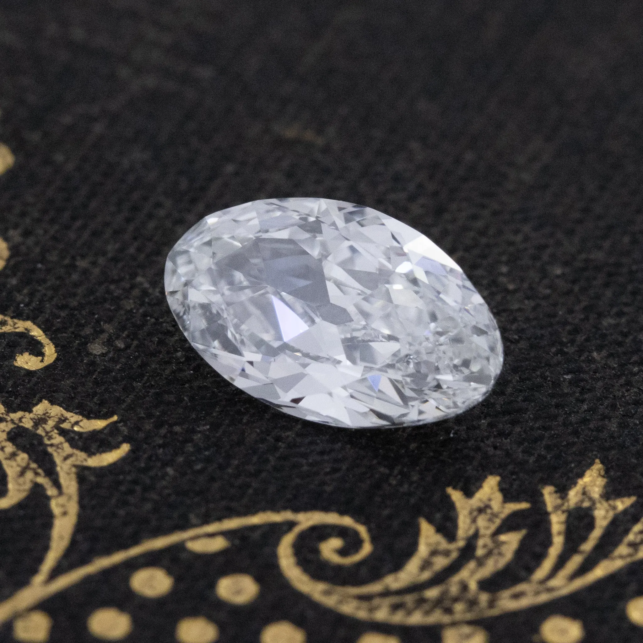 1.69ct Moval Cut Diamond, GIA E VVS1