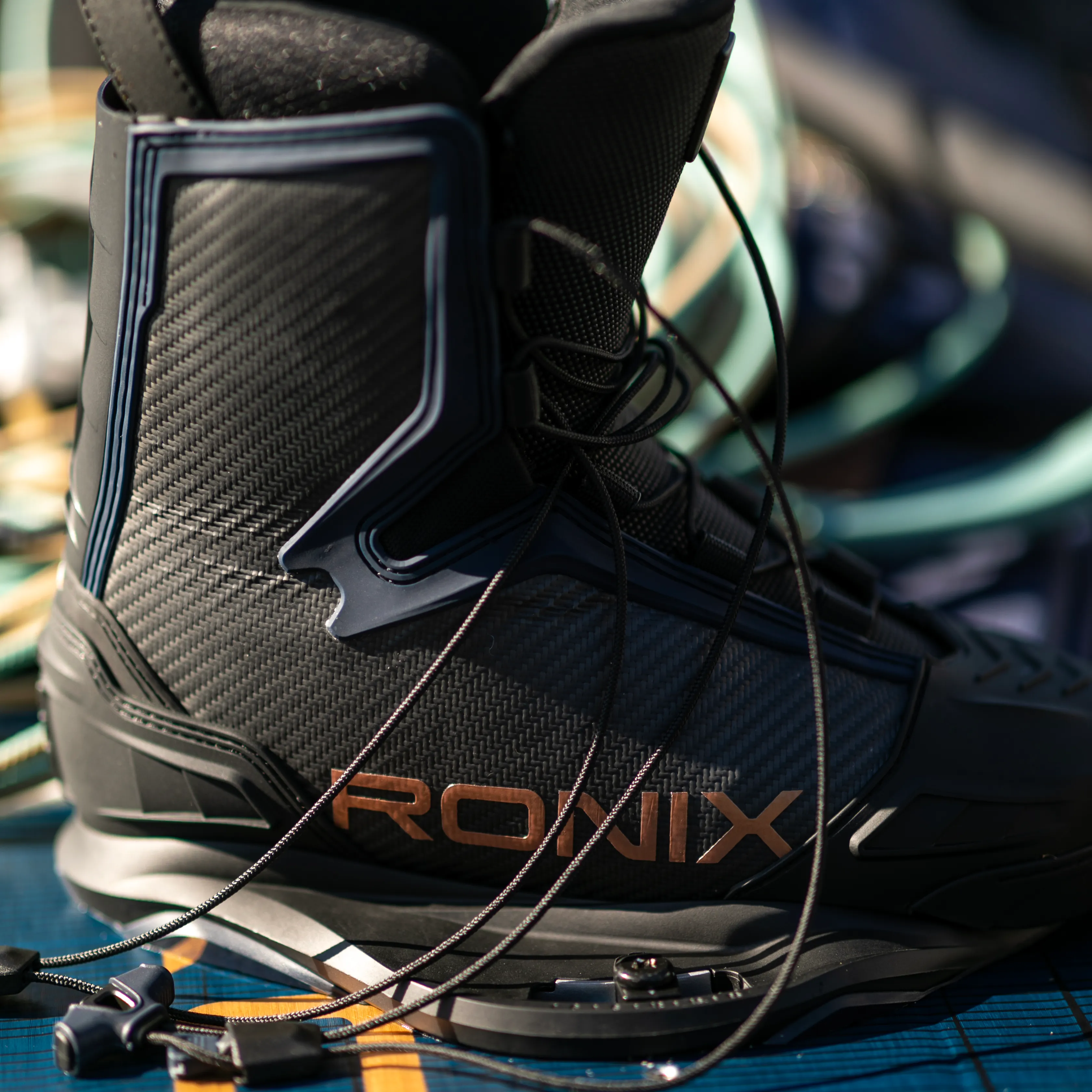 2025 Ronix One Intuition Carbitex Wakeboard Bindings