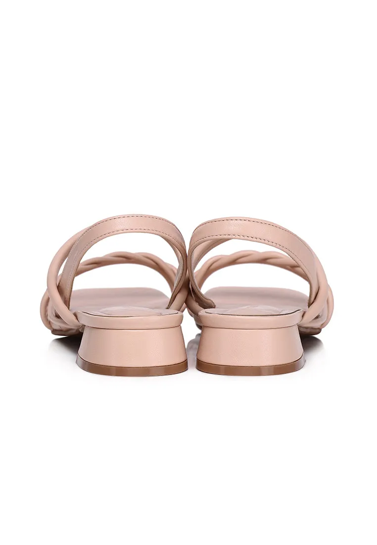 Aamina Strappy Sandals (Nude)