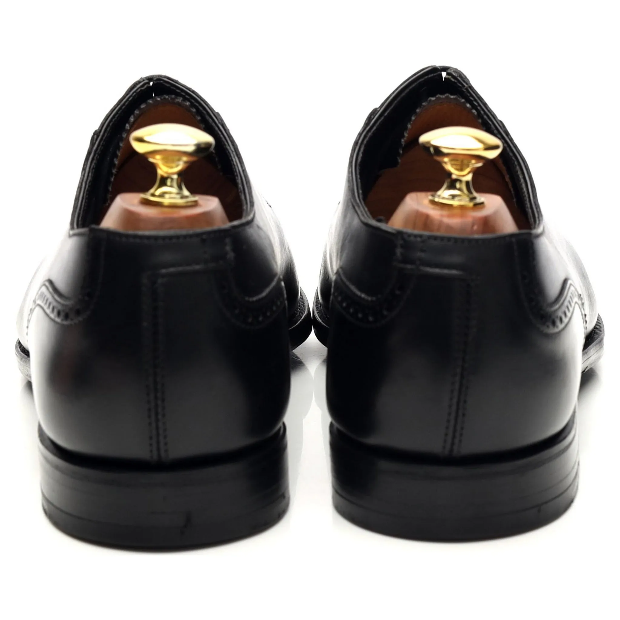 'Adam' Black Leather Oxford UK 8.5 E