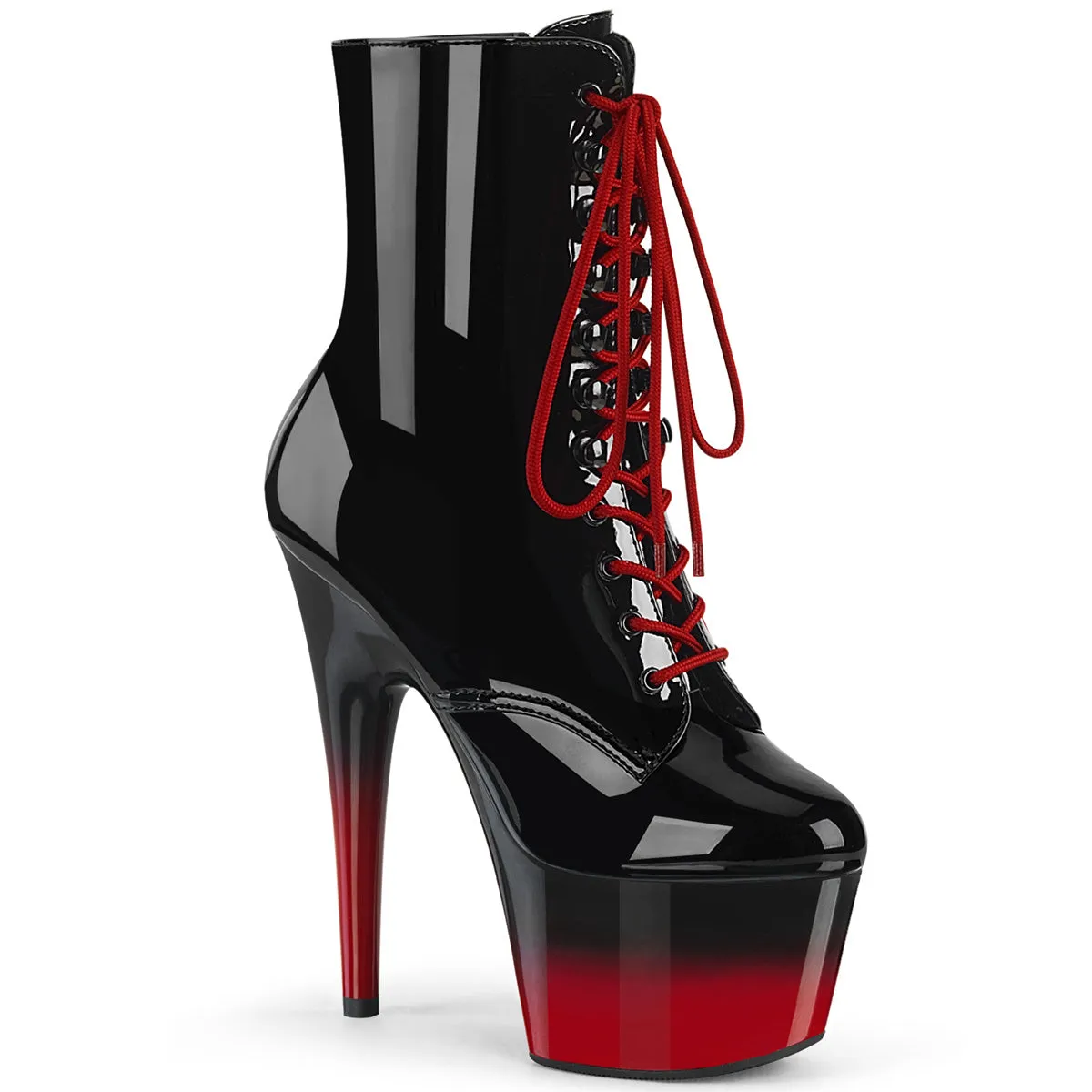 ADORE-1020BR-H  Black Patent/Black-Red