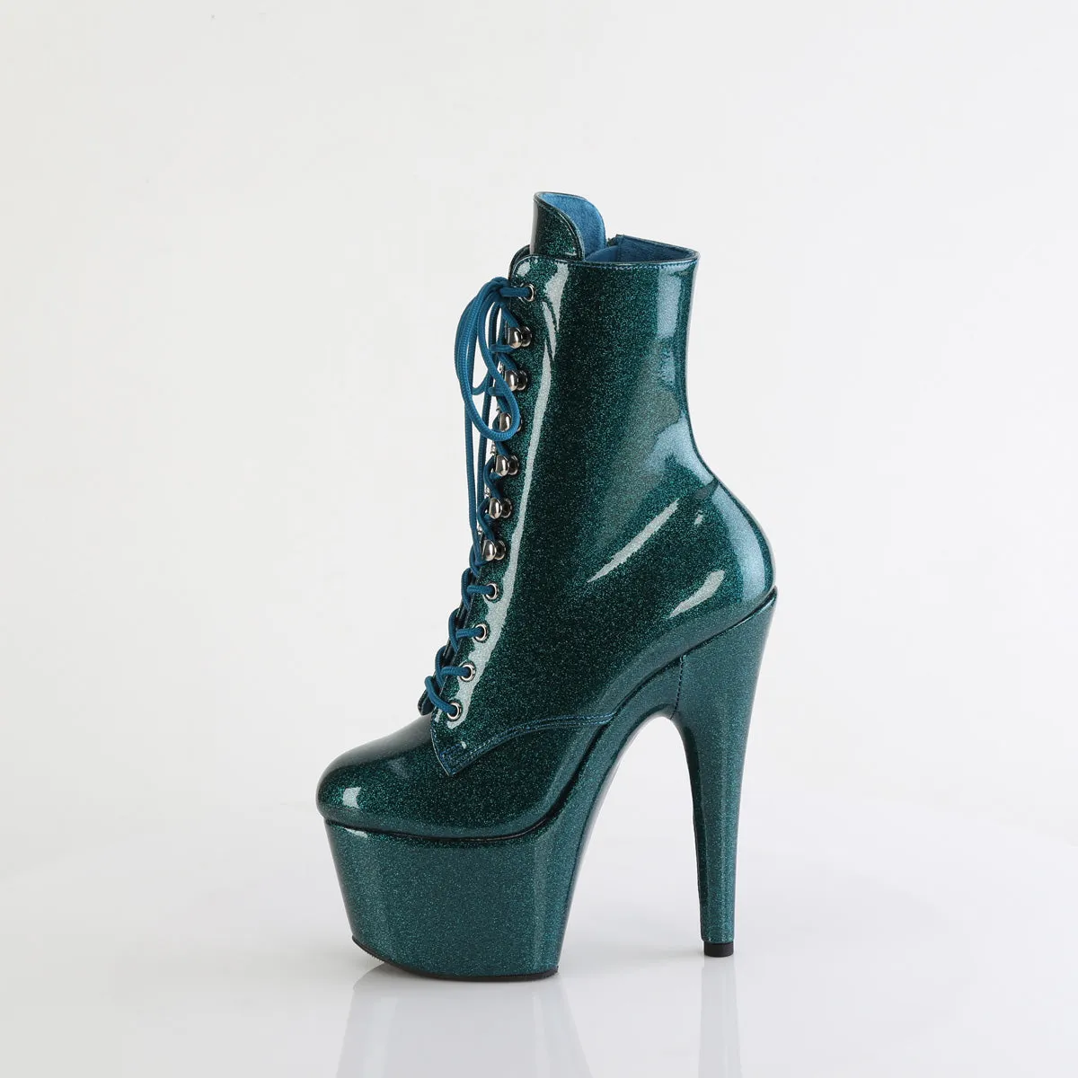 ADORE-1020GP  Teal Glitter Patent/M