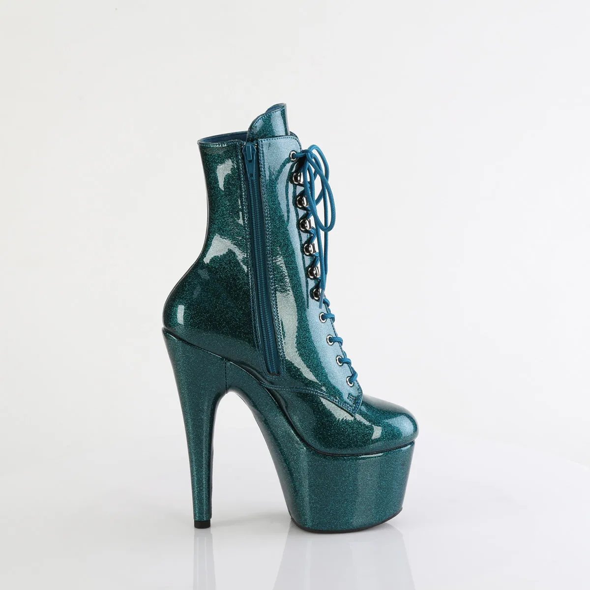 ADORE-1020GP  Teal Glitter Patent/M