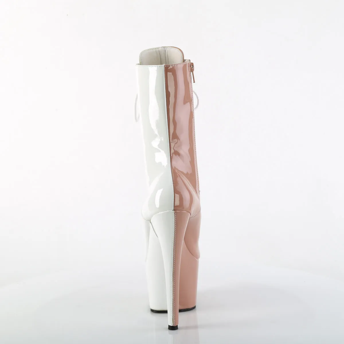ADORE-1040TT  Blush-White Patent/Blush-White