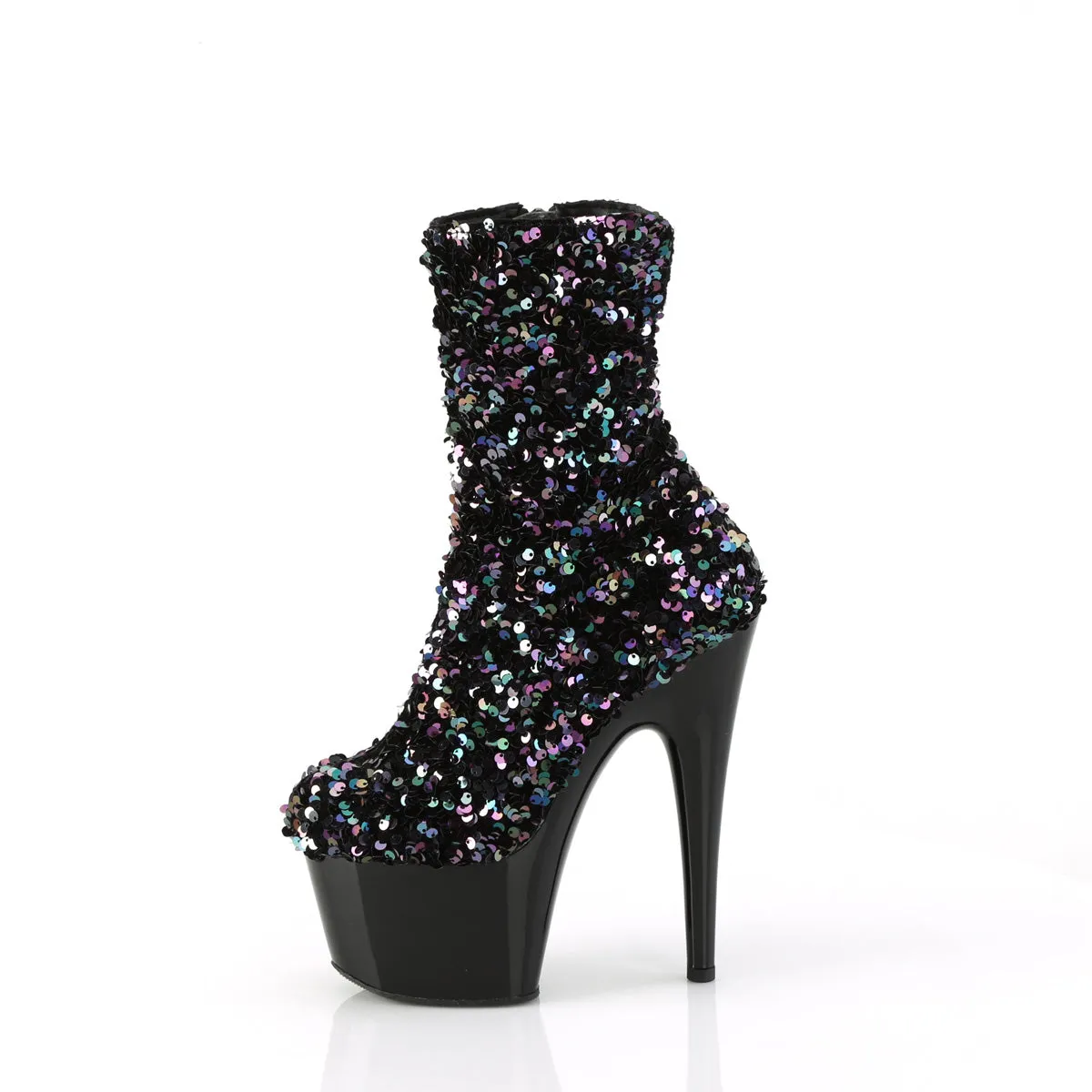 ADORE-1042SQ  Black Multi Sequins/Black