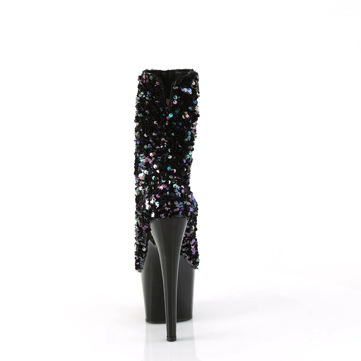 ADORE-1042SQ  Black Multi Sequins/Black