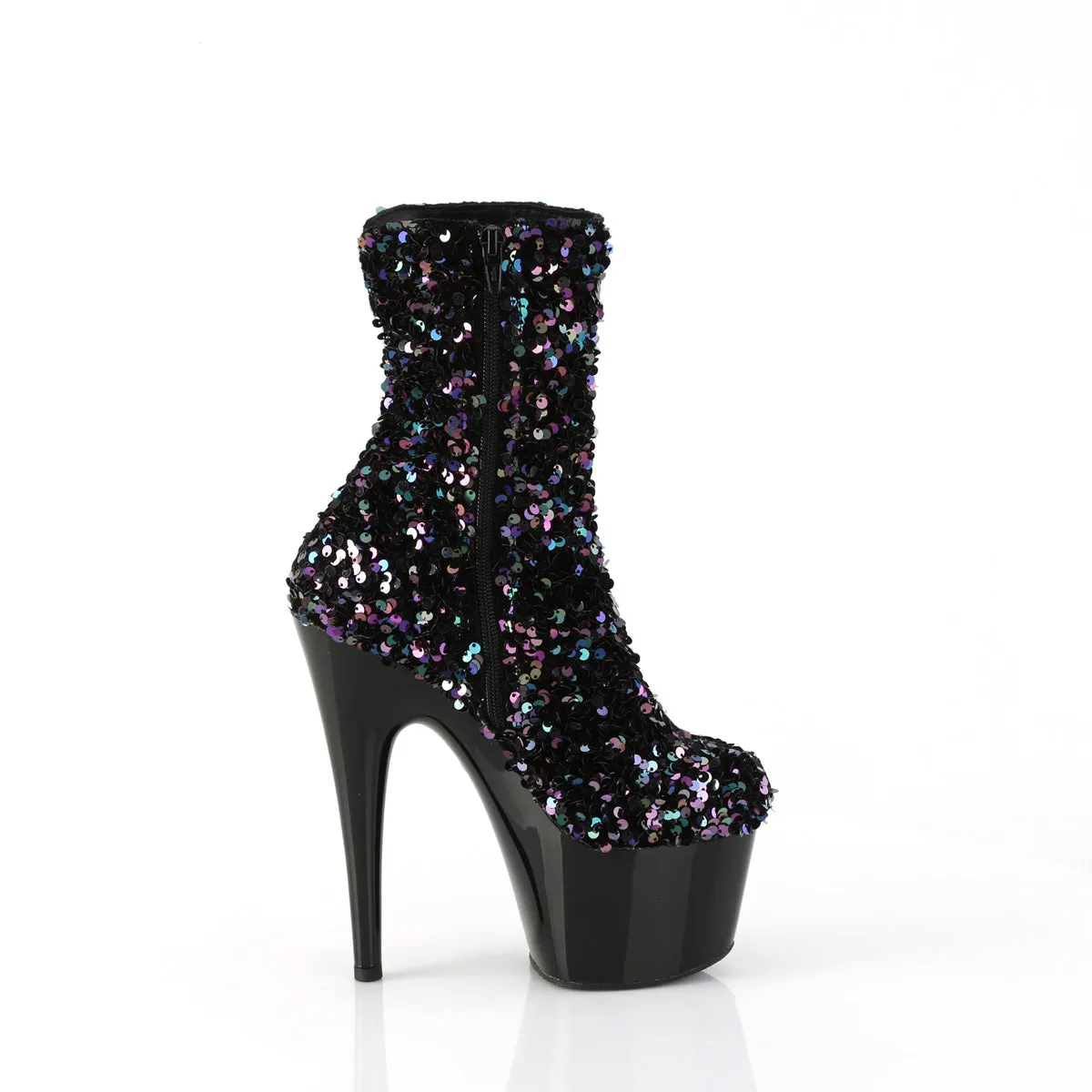 ADORE-1042SQ  Black Multi Sequins/Black