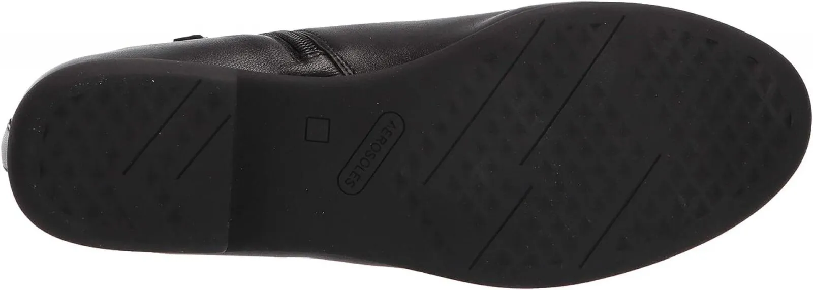 Aerosoles Women's Spencer Ankle Boot SPENCER Black Leather 7M