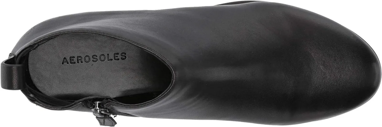Aerosoles Women's Spencer Ankle Boot SPENCER Black Leather 7M