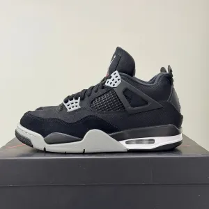Air Jordan 4 Black Canvas (41) - Usado