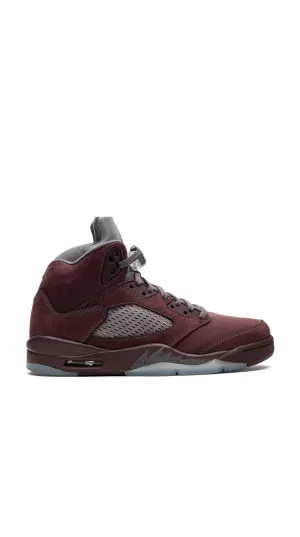 AIR JORDAN 5 "BURGUNDY" HIGH-TOP SNEAKERS