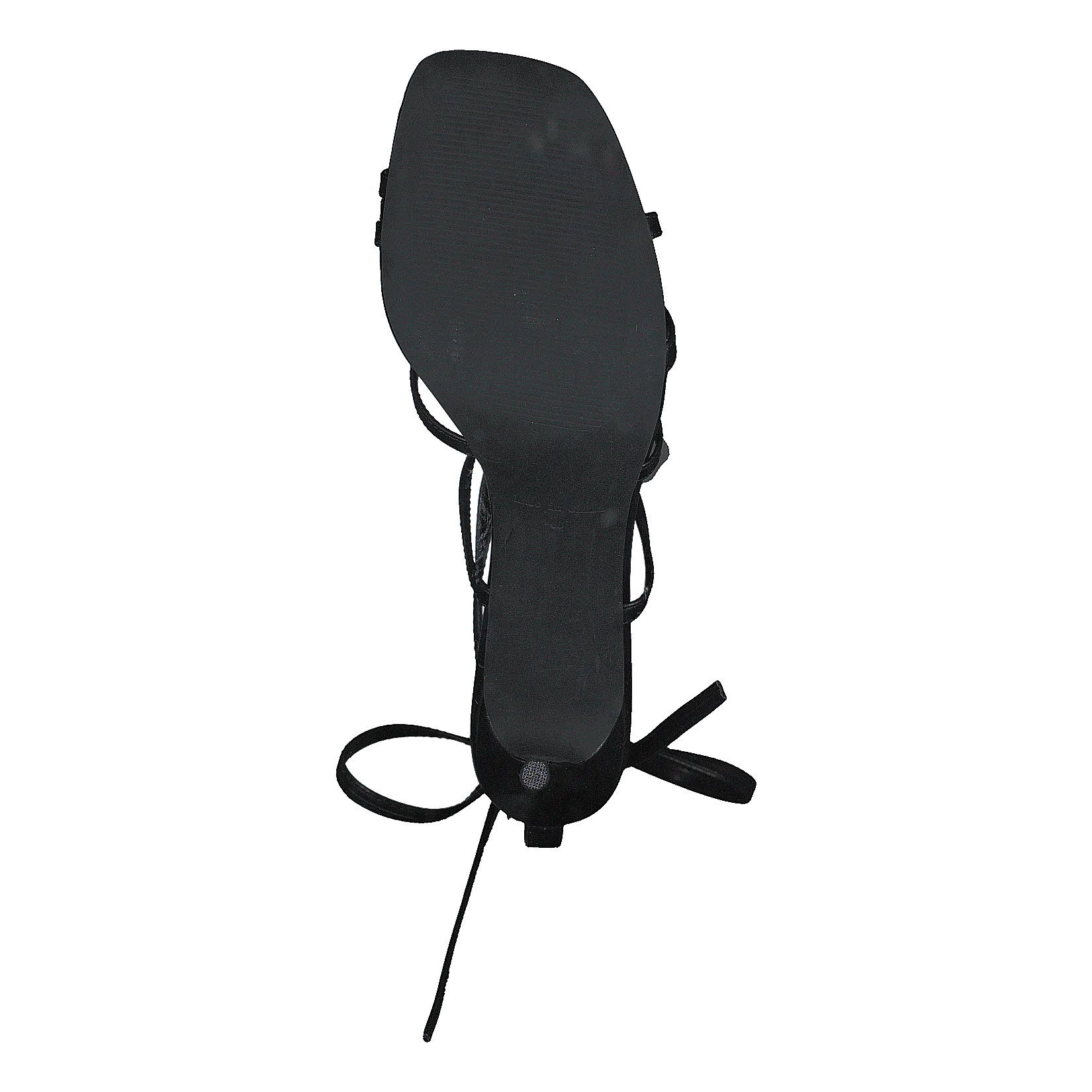 Ankle Strap Stiletto Heels Black