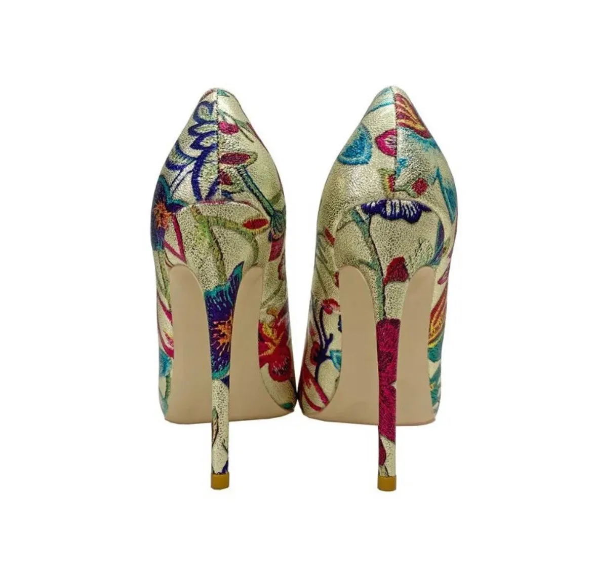 Aria Floral Heels