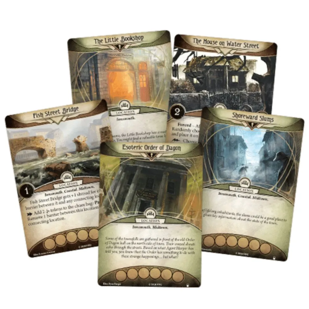 Arkham Horror LCG | In Too Deep Mythos Pack