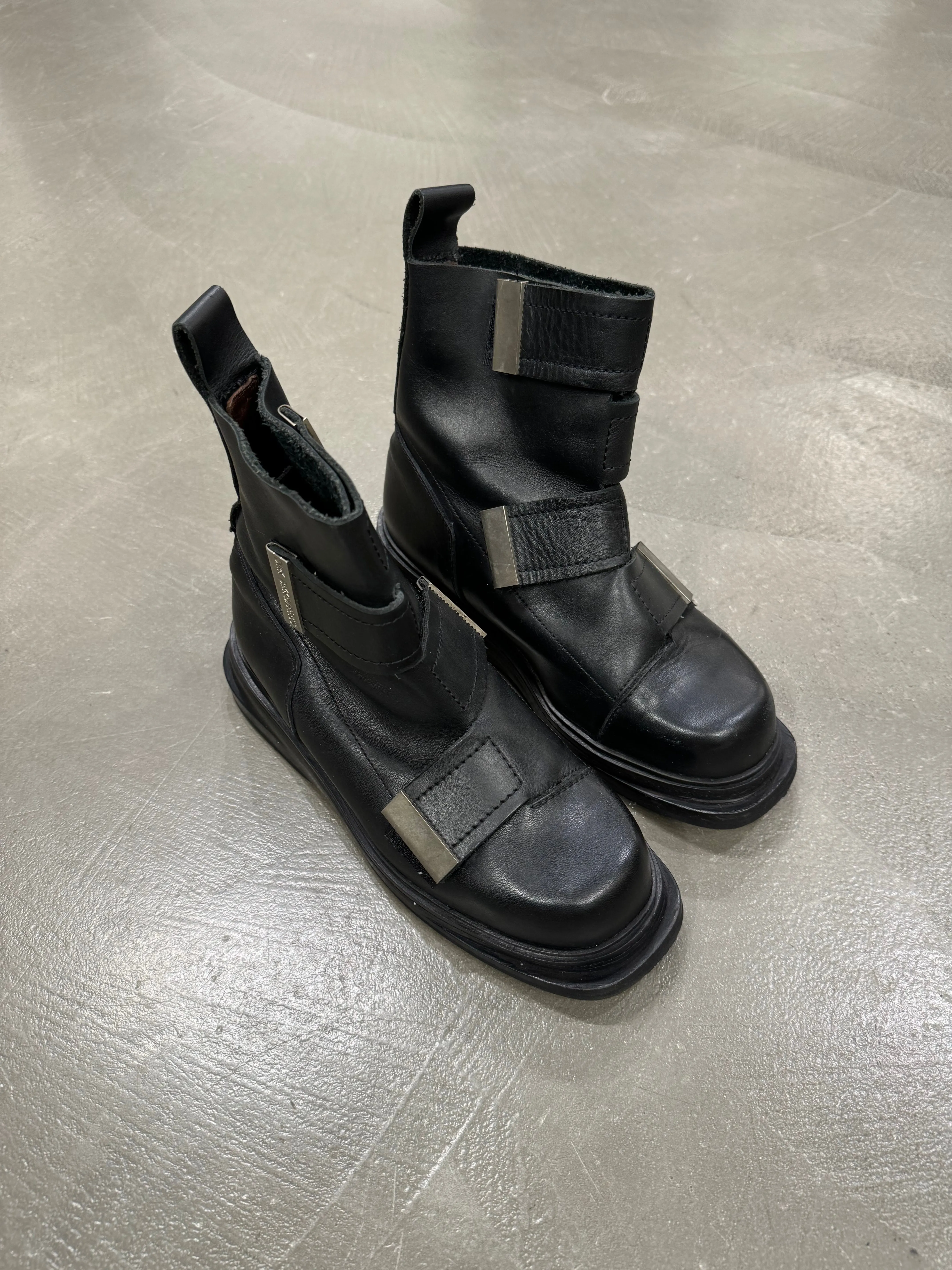 AW1995 Dirk Bikkembergs Quad Strap Boots