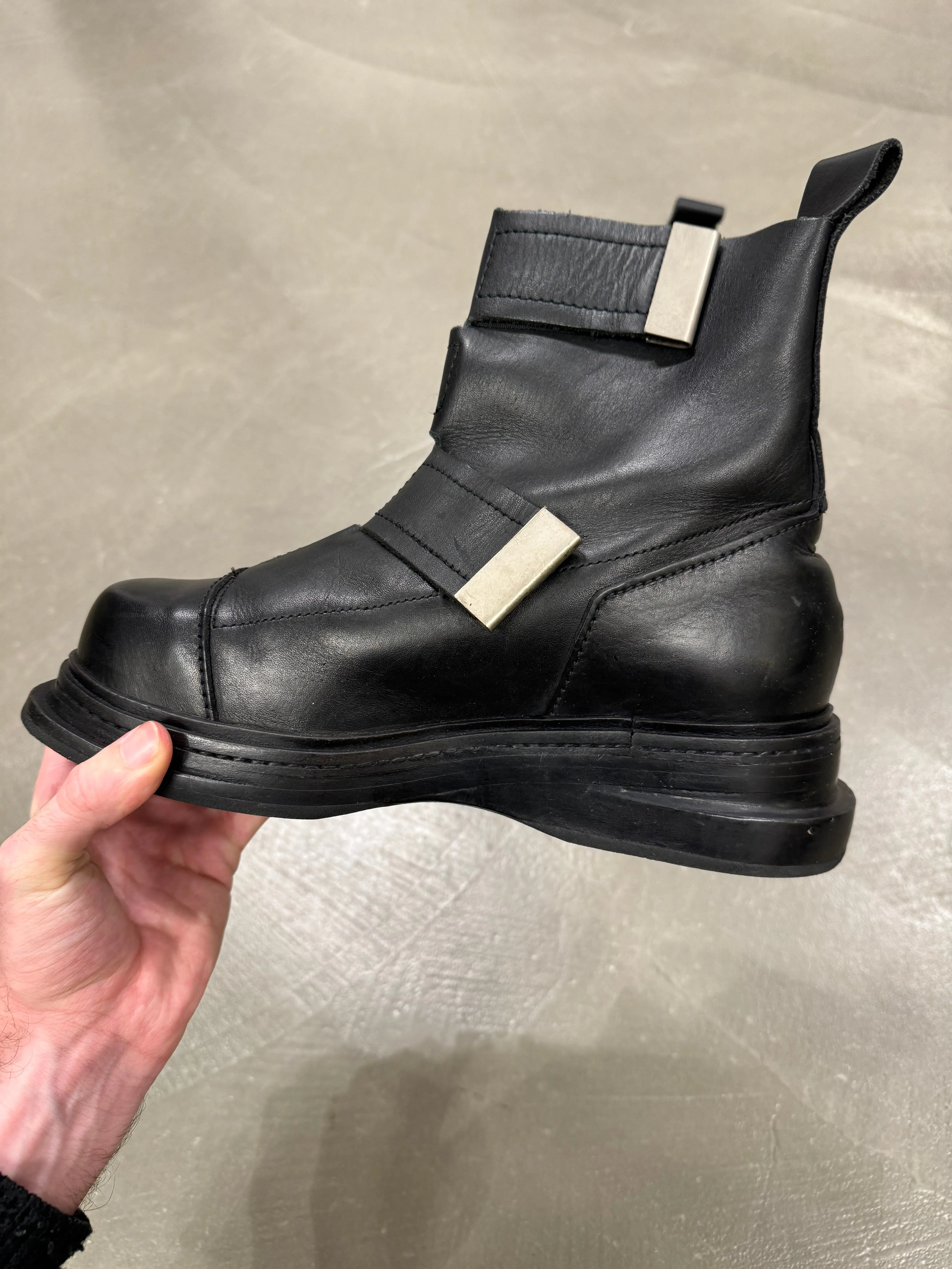 AW1995 Dirk Bikkembergs Quad Strap Boots