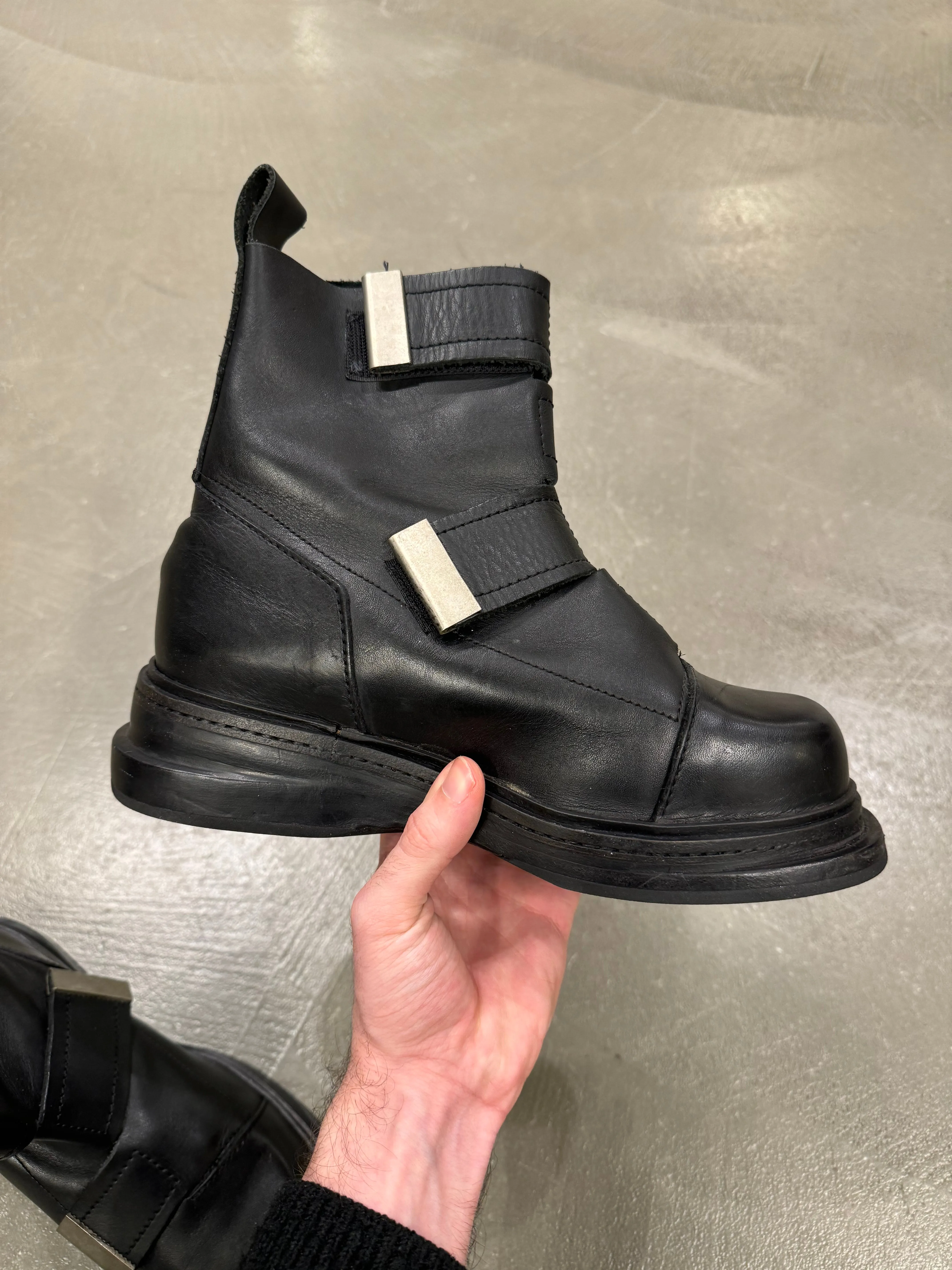 AW1995 Dirk Bikkembergs Quad Strap Boots