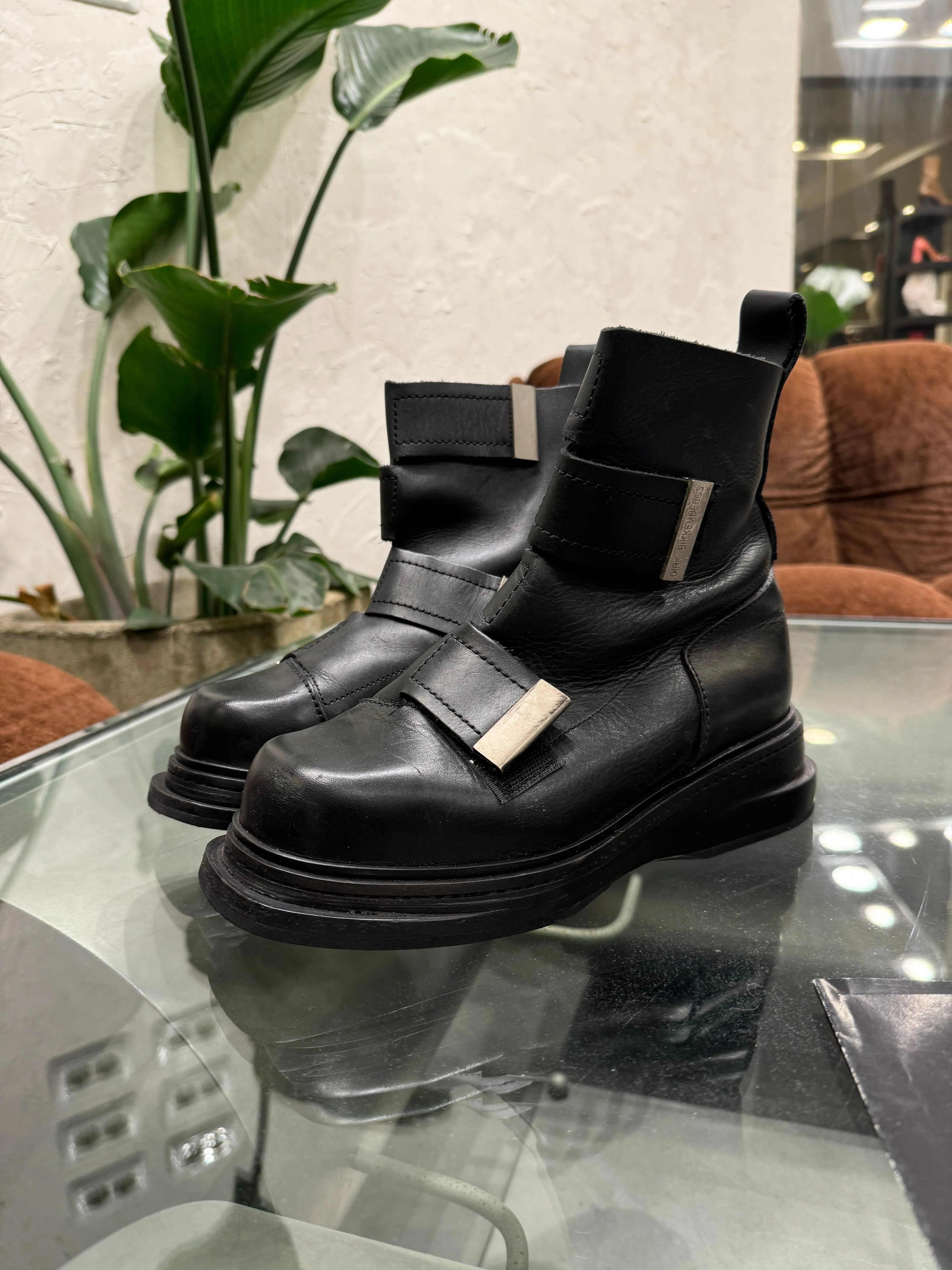 AW1995 Dirk Bikkembergs Quad Strap Boots