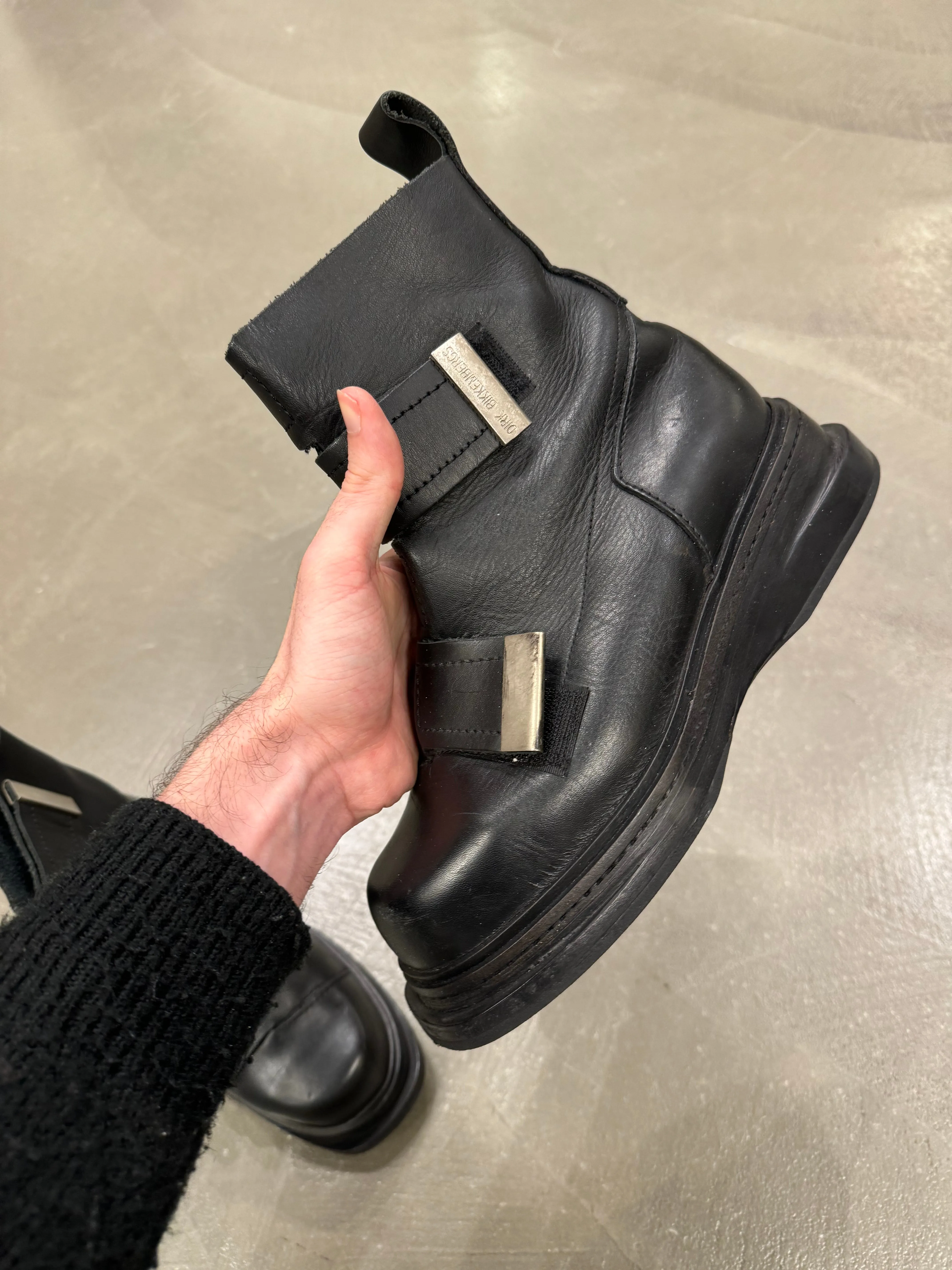 AW1995 Dirk Bikkembergs Quad Strap Boots