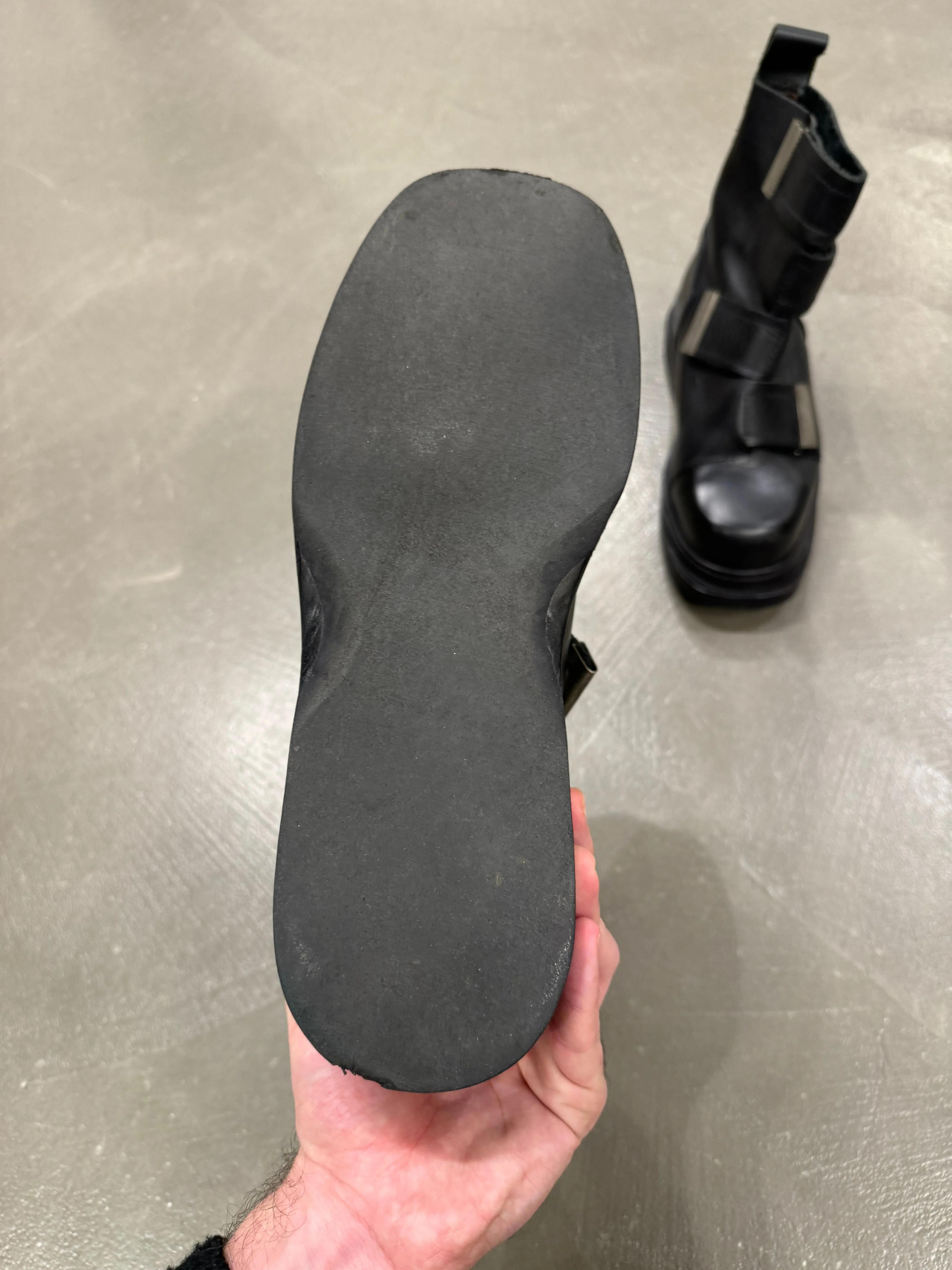 AW1995 Dirk Bikkembergs Quad Strap Boots