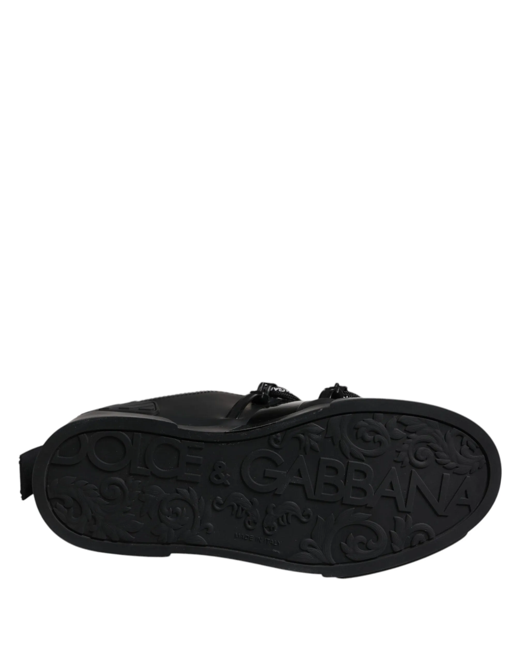 Black Low Top Portofino Men Sneakers Shoes