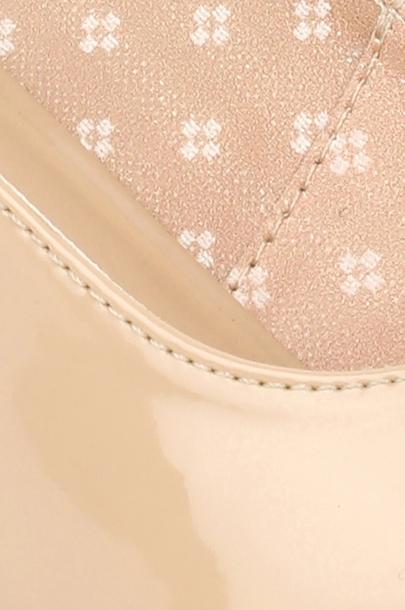 Blush Patent Round Toe Solid Stiletto - ZClara