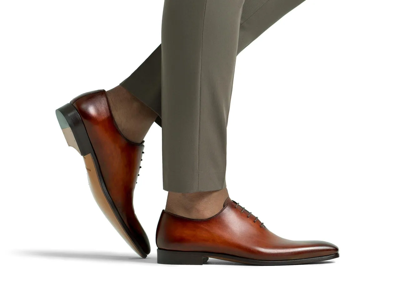 Bruzo Brown Oxford Shoes