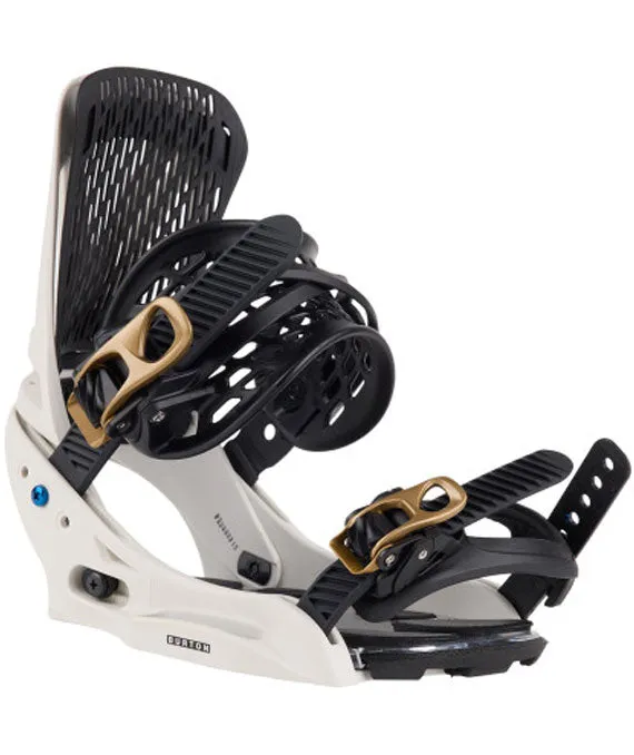 Burton Women's Escapade EST Binding White/Gold 2024