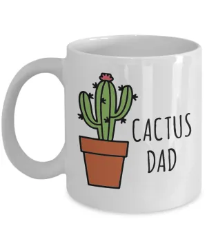 Cactus Dad Mug Coffee Cup Gift