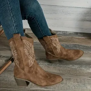 Cavalera | Womens Leather Cowboy Boots – Western Style Cowgirl Boots for Festivals, Everyday Fashion & Country Looks UK