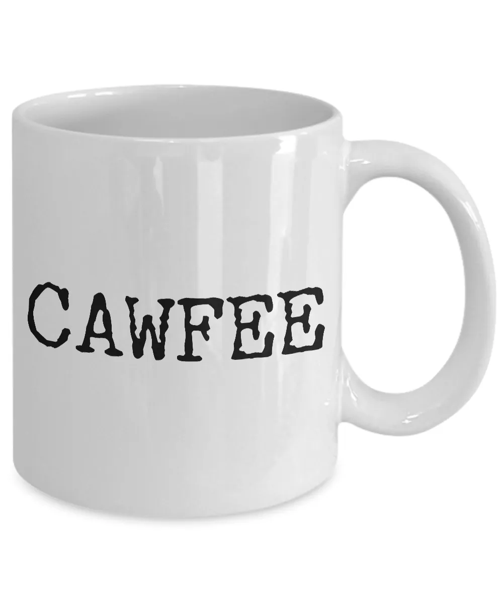 CAWFEE Mug Ceramic Cofffee Cup