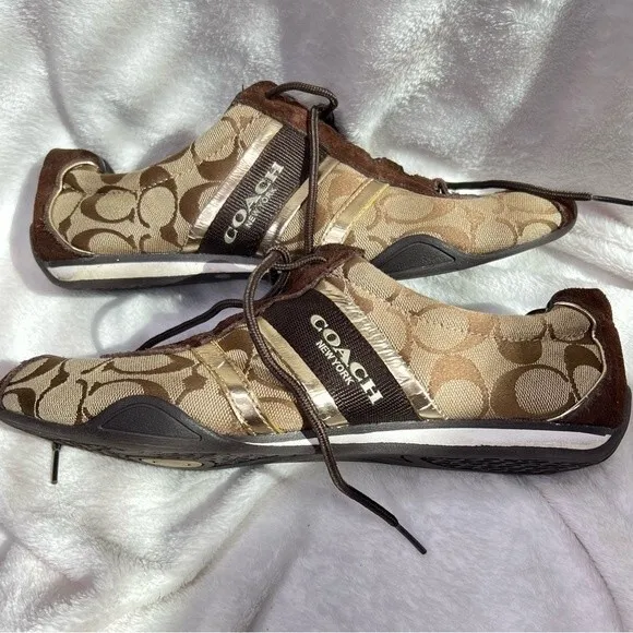 COACH Remonna monogram C Canvas Sneaker