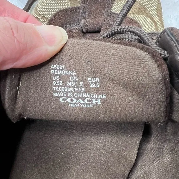 COACH Remonna monogram C Canvas Sneaker