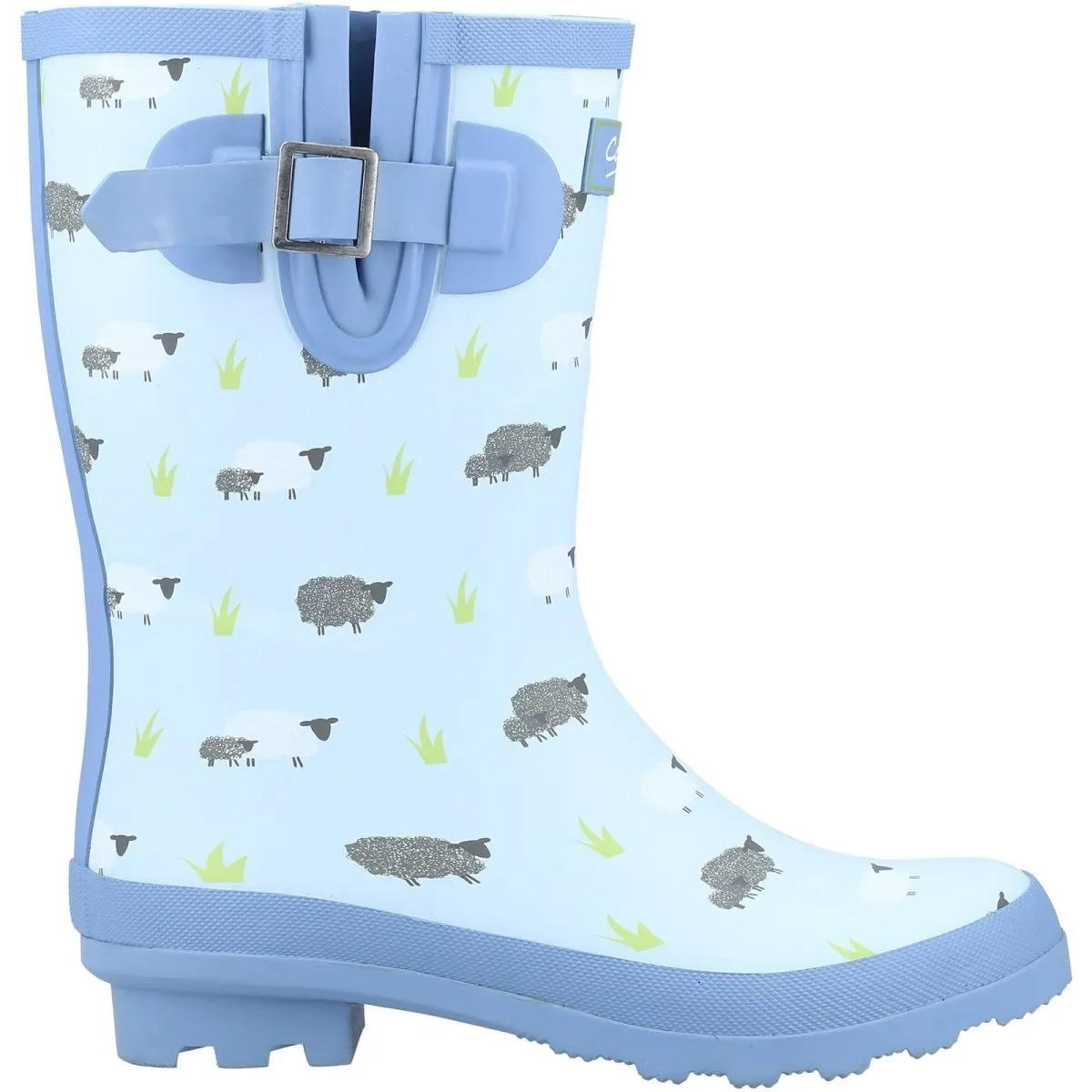 Cotswold Farmyard Ladies Mid-Height Patterned Wellington Boots
