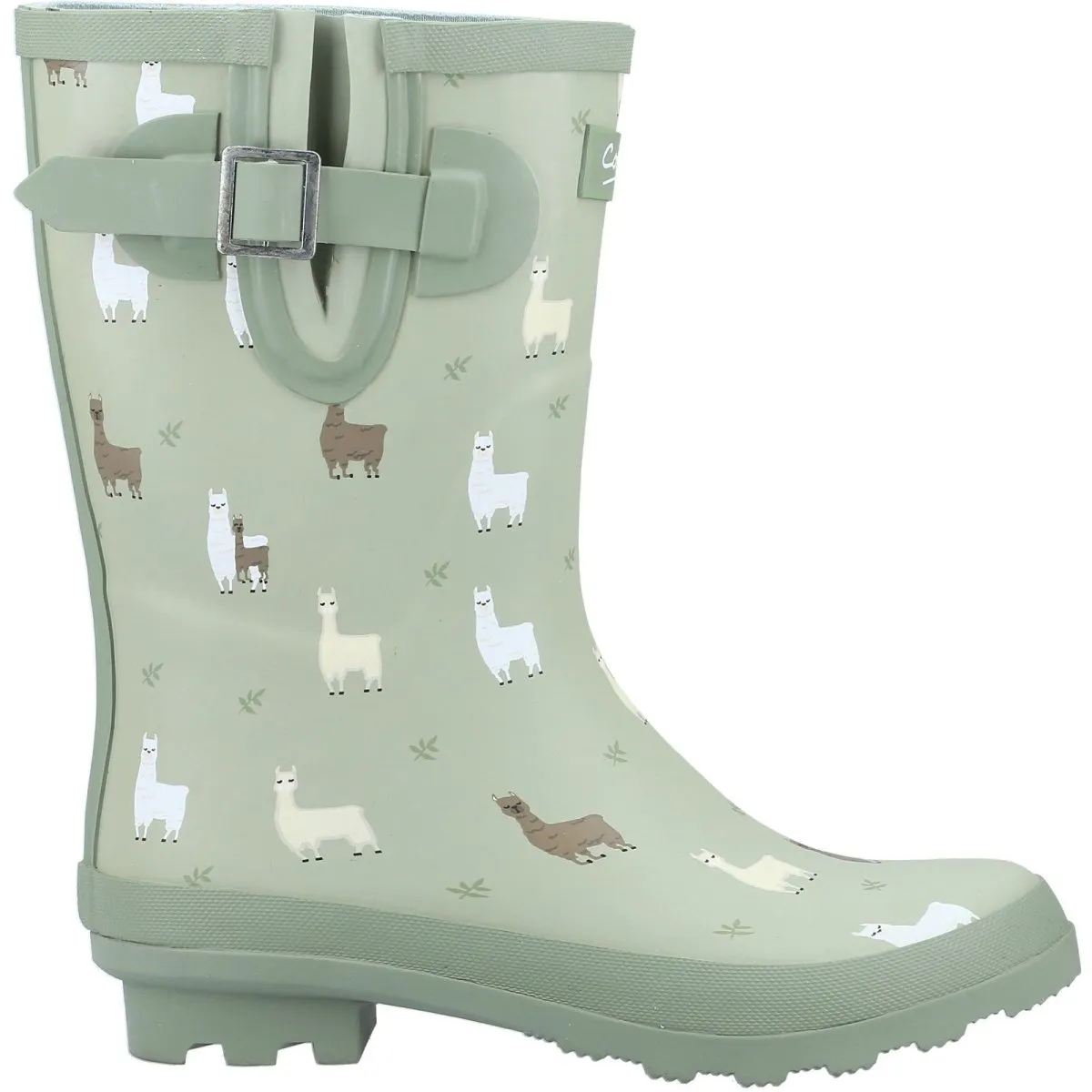 Cotswold Farmyard Ladies Mid-Height Patterned Wellington Boots