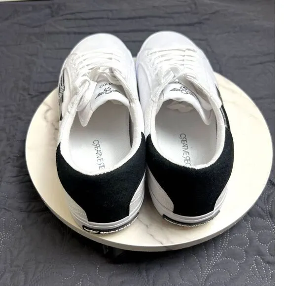 Creative Recreation Mens Zeus Canvas Lo Sneaker Black Logo SZ 13: NWOT/No Box
