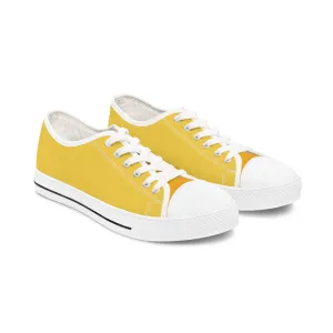 Daffodil Ladies Two-Tone Low Top Sneakers - Brighten Your Day – Where Sunny Vibes Meet Effortless Style!