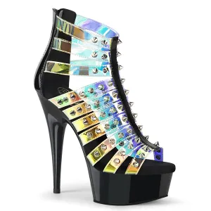DELIGHT-600-9  Holo TPU-Black Patent/Black