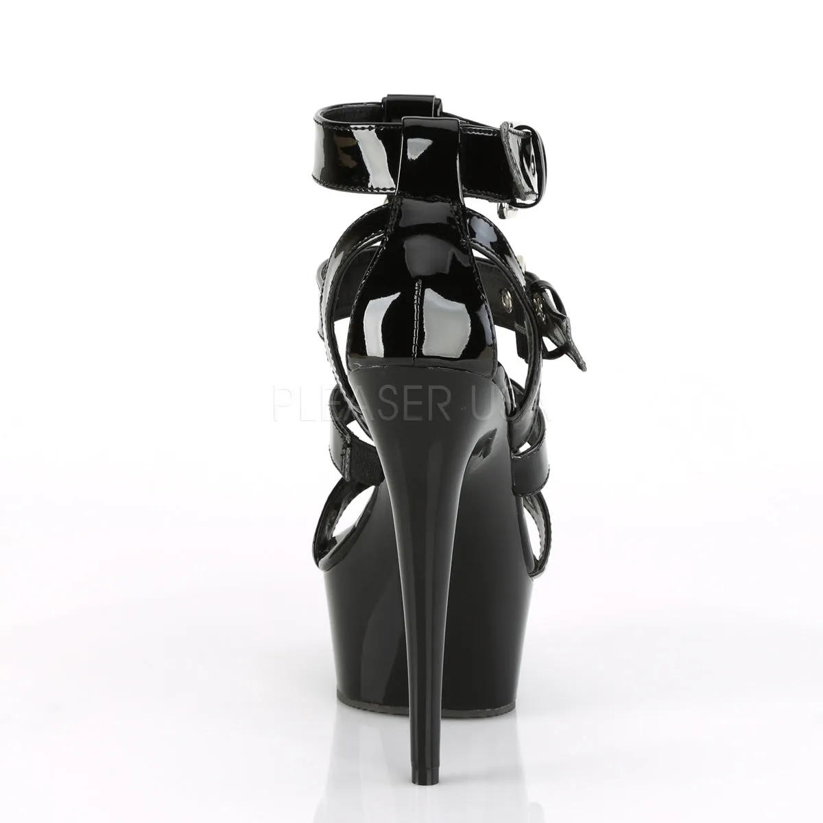 DELIGHT-658  Black Patent/Black