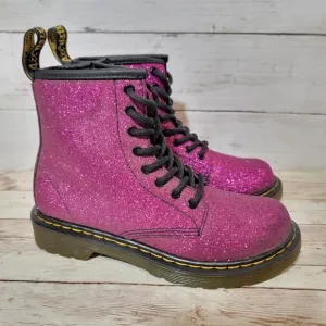 Dr. Martens New 1460 Girls' glitter  Combat Boot