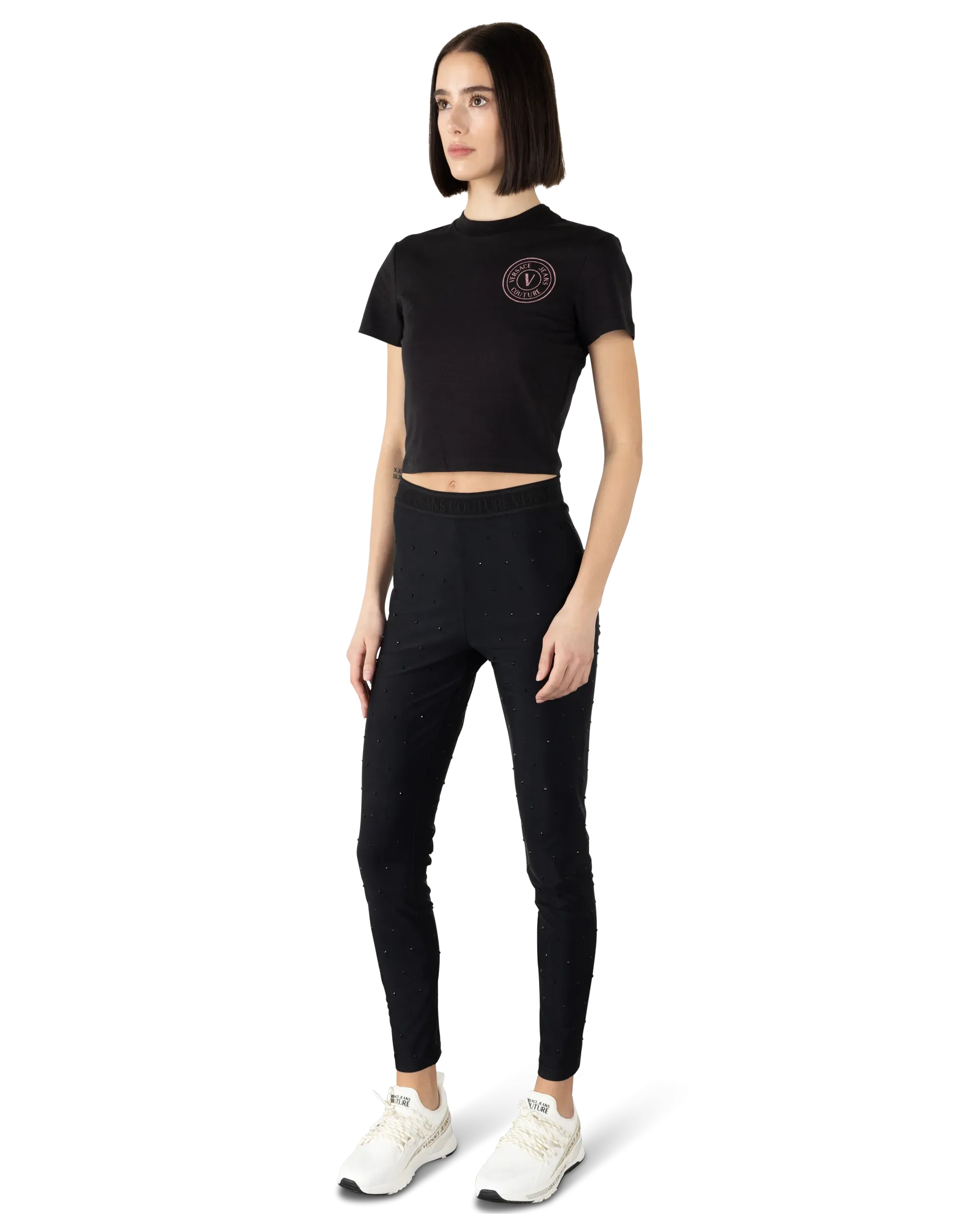 Dynamic Logo Low-Top Sneakers