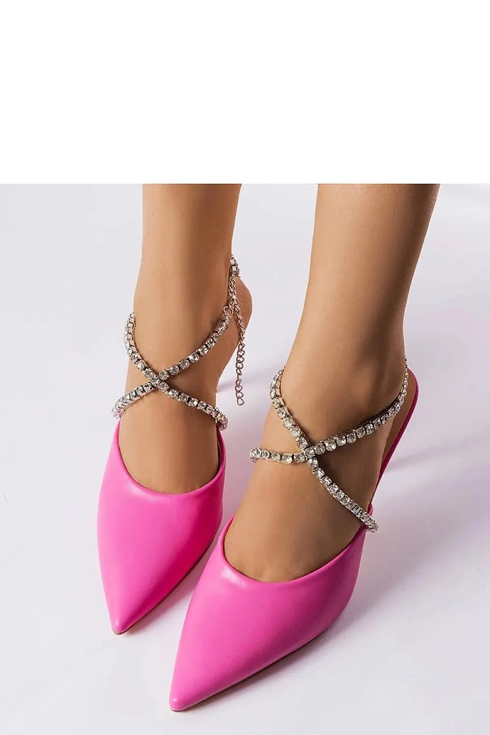 Elegant beige stiletto sandals