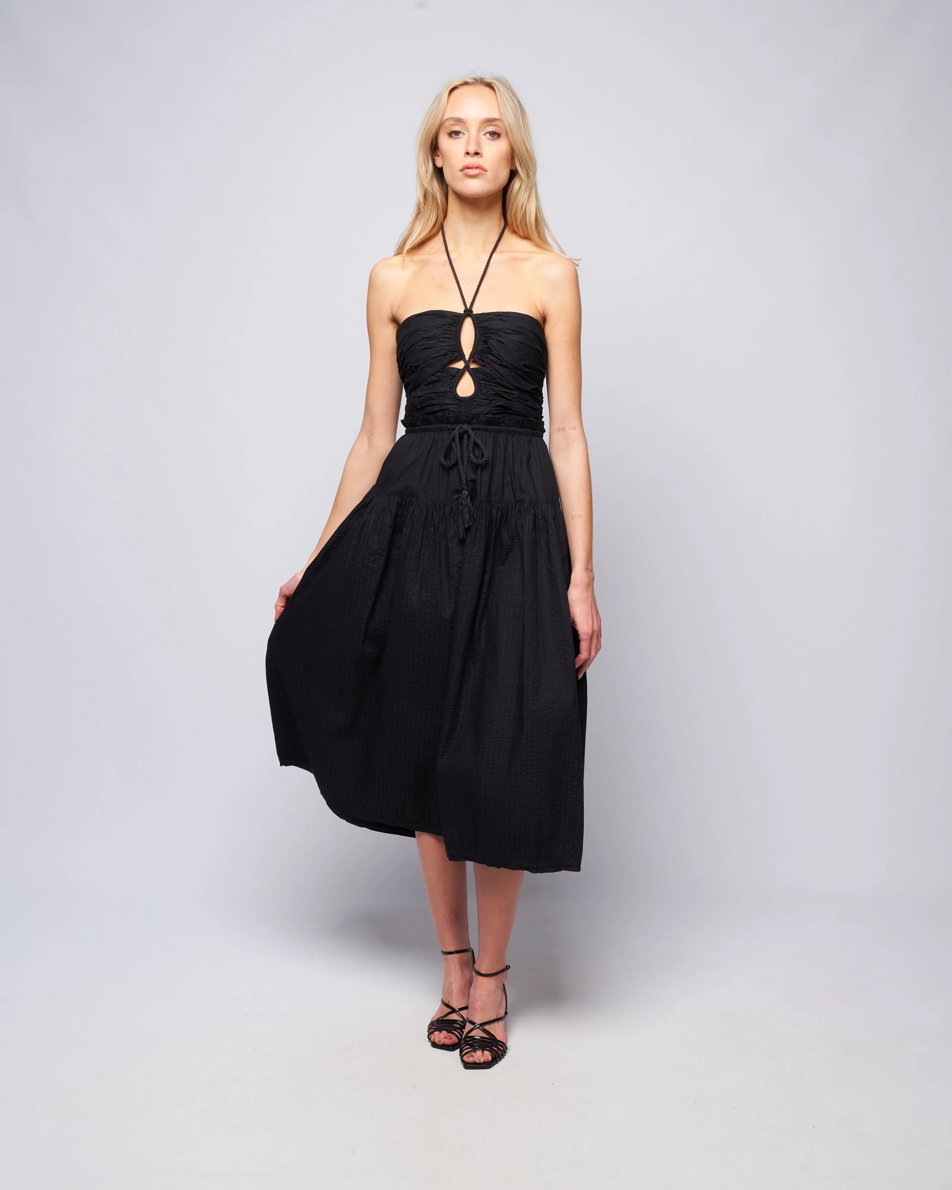 emmaline dress - noir