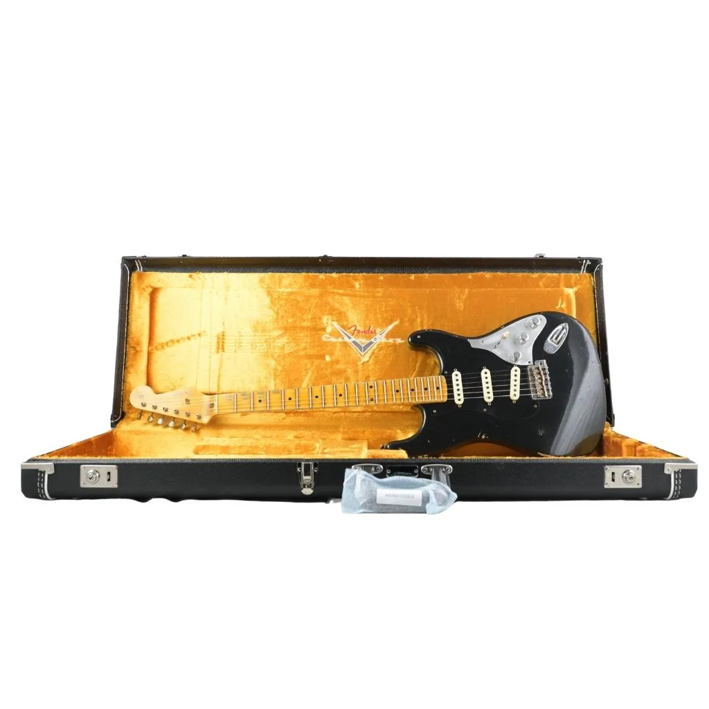 Fender Custom Shop  Limited Edition Poblano II Stratocaster® Relic® - Maple Fingerboard - Aged Black