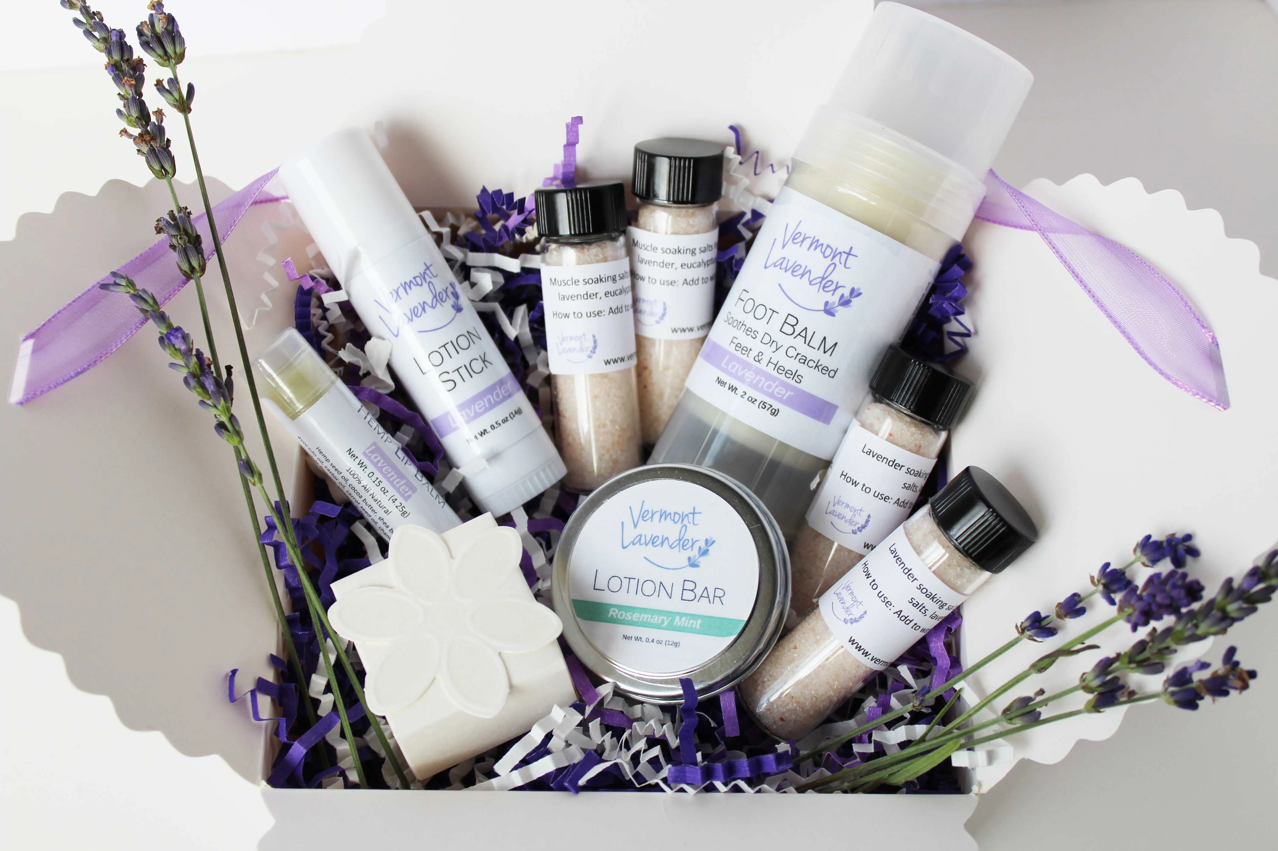 Foot Care Spa Box | Bulgarian Lavender | Love Your Feet And Heels