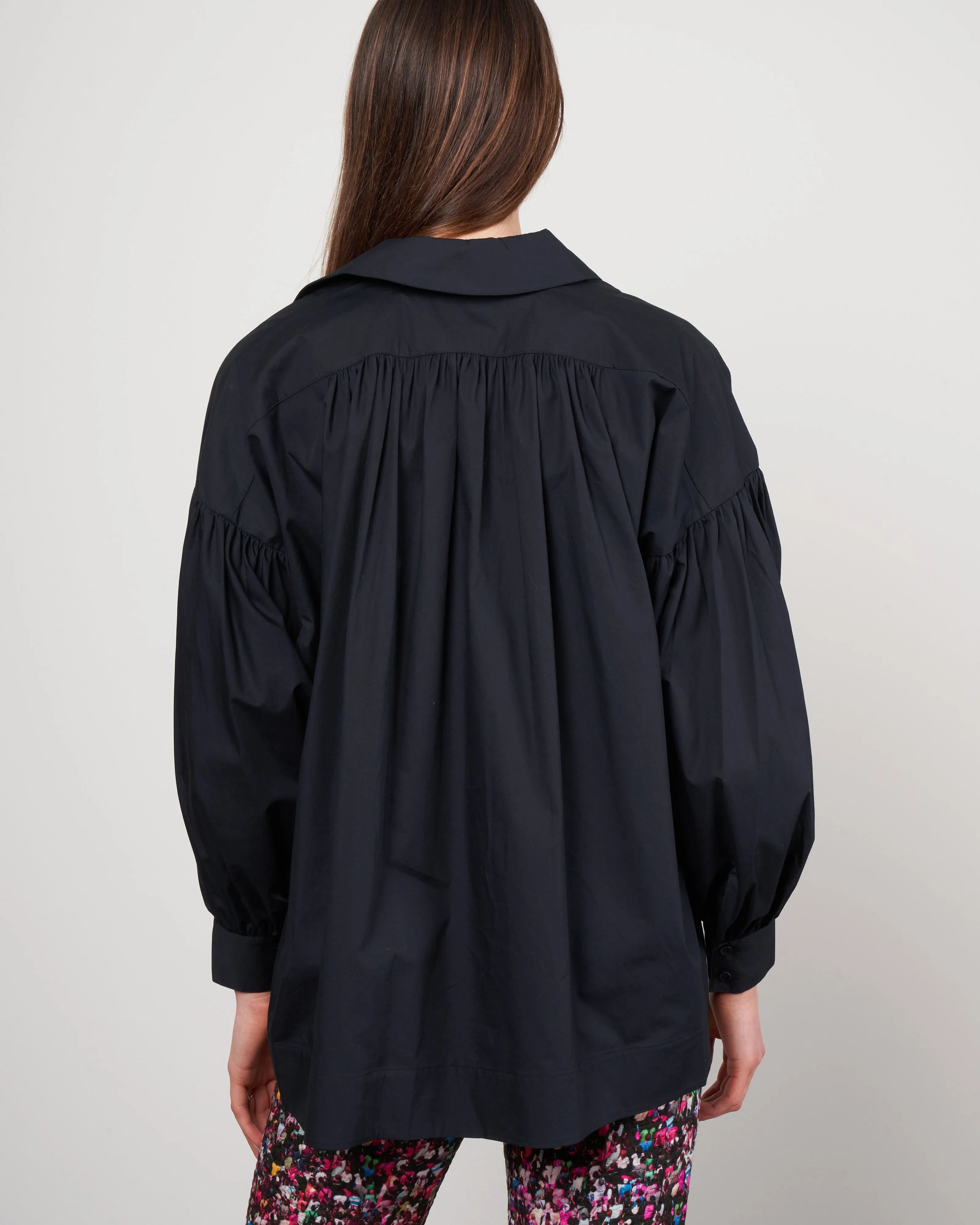 frankie bib top - black